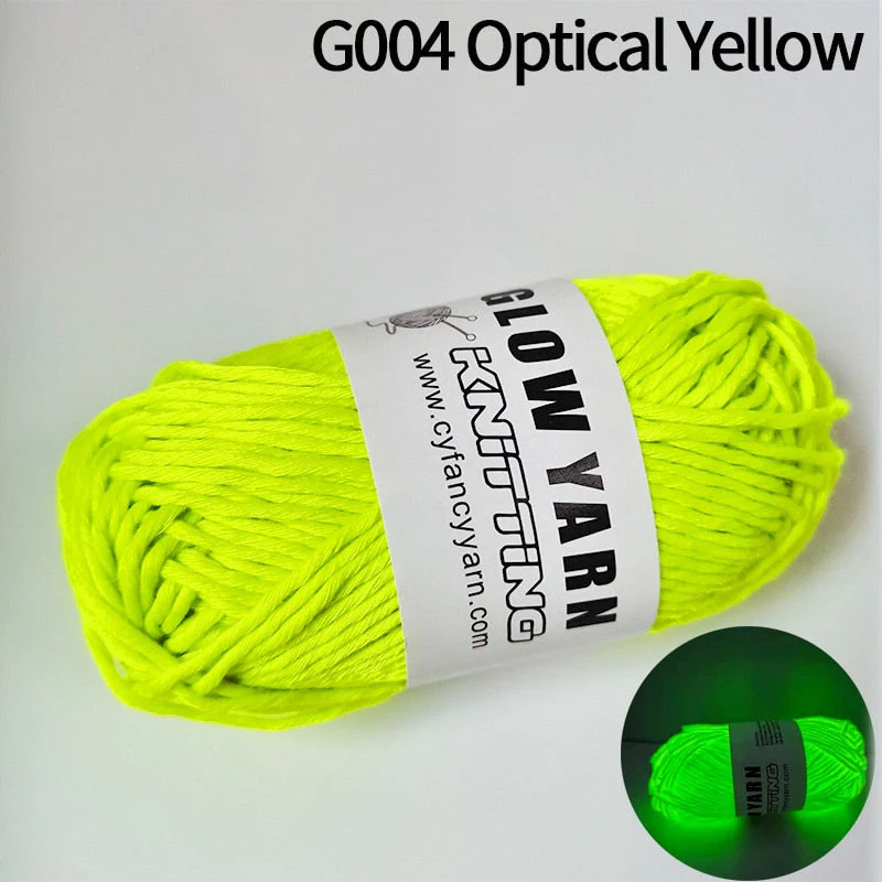 Sparkle Glow Luminous Knitting Yarn - Image 15