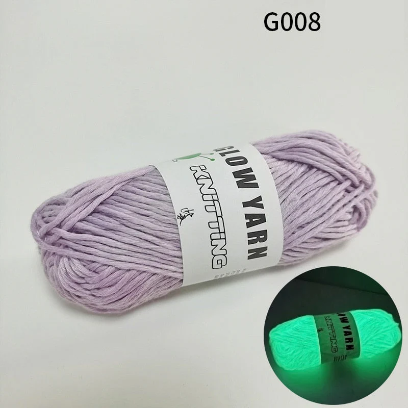 Sparkle Glow Luminous Knitting Yarn - Image 16