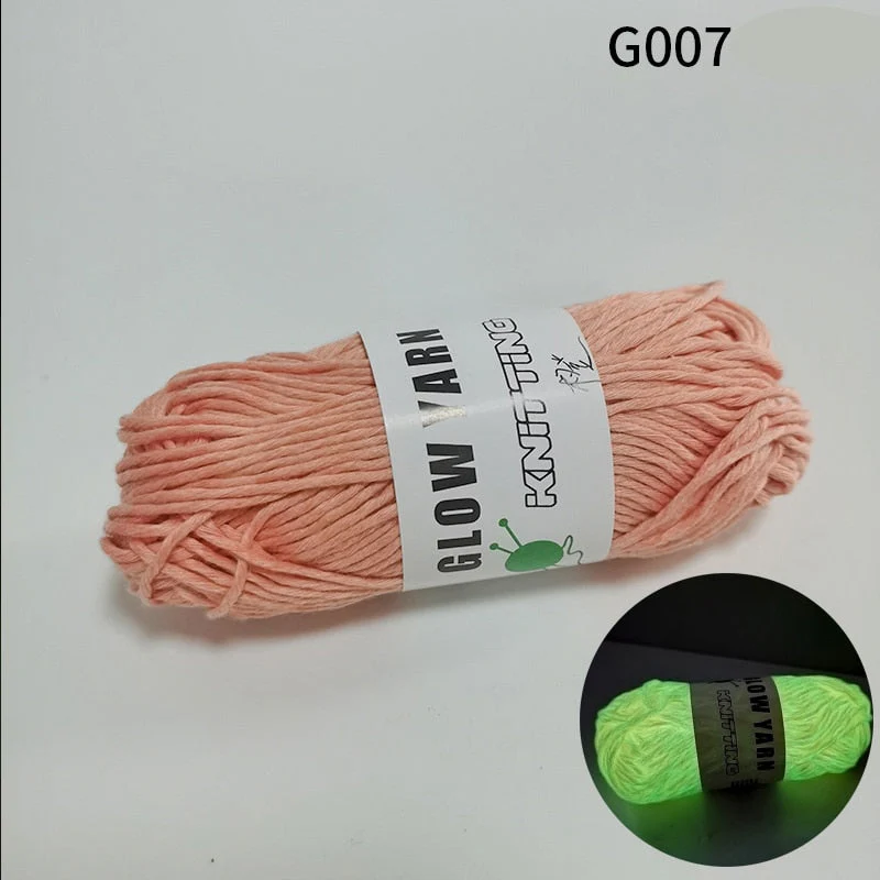 Sparkle Glow Luminous Knitting Yarn - Image 17