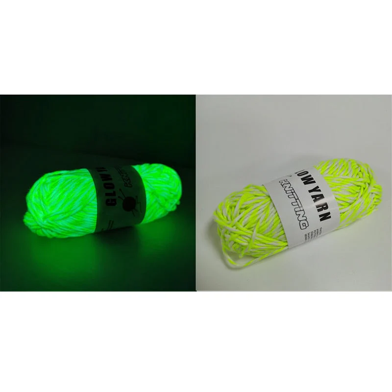 Sparkle Glow Luminous Knitting Yarn - Image 19