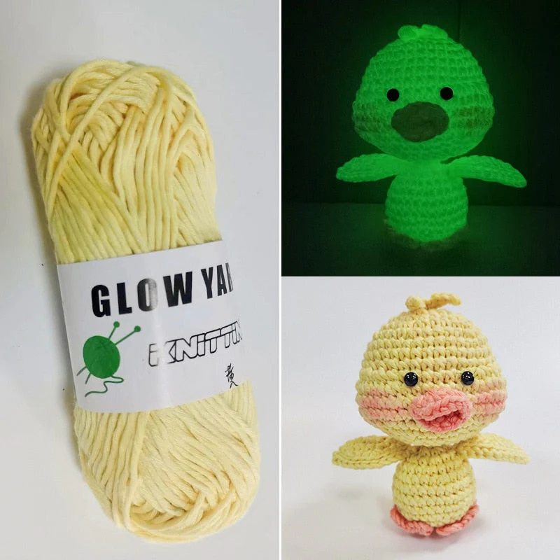 Sparkle Glow Luminous Knitting Yarn - Image 21