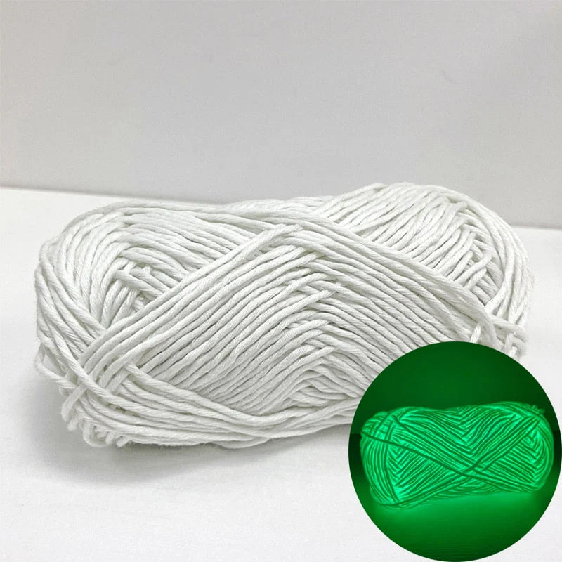 Sparkle Glow Luminous Knitting Yarn - Image 6