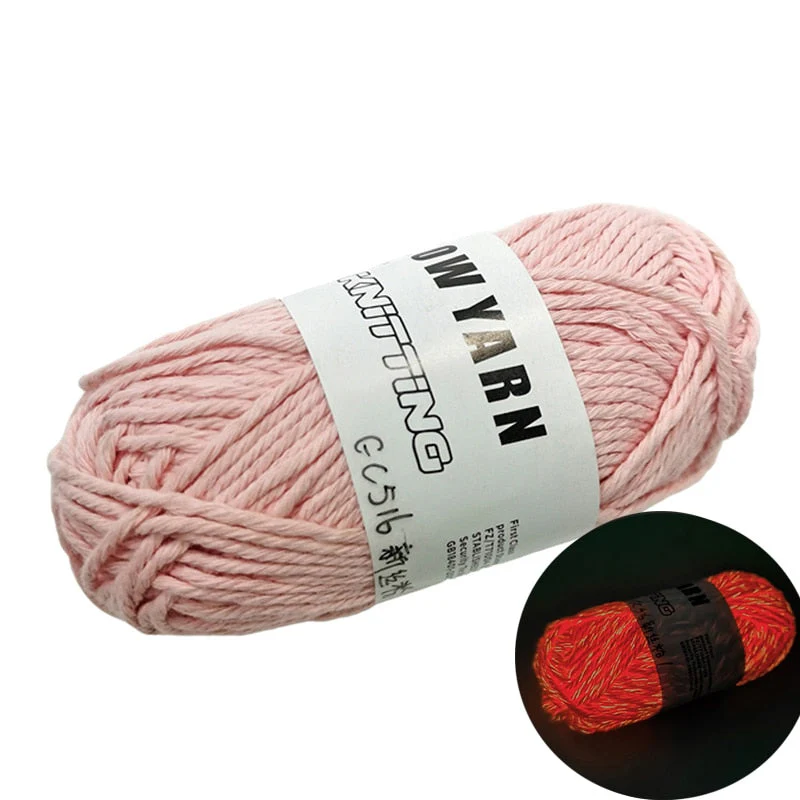 Sparkle Glow Luminous Knitting Yarn - Image 7