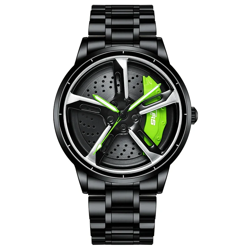 Speedster Chrono Quartz Spinning Wheel Men Watch - Image 10