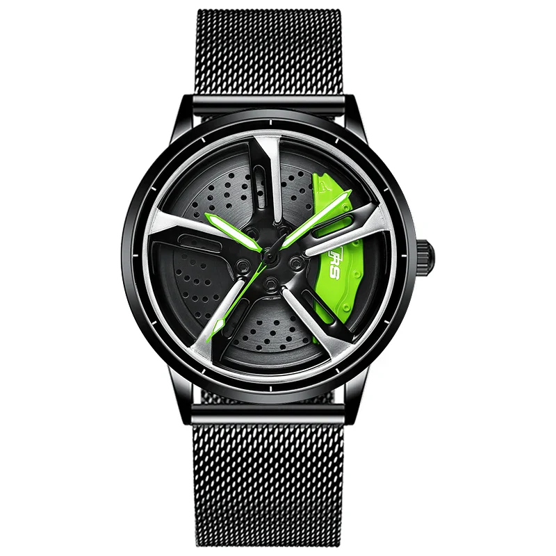 Speedster Chrono Quartz Spinning Wheel Men Watch - Image 11