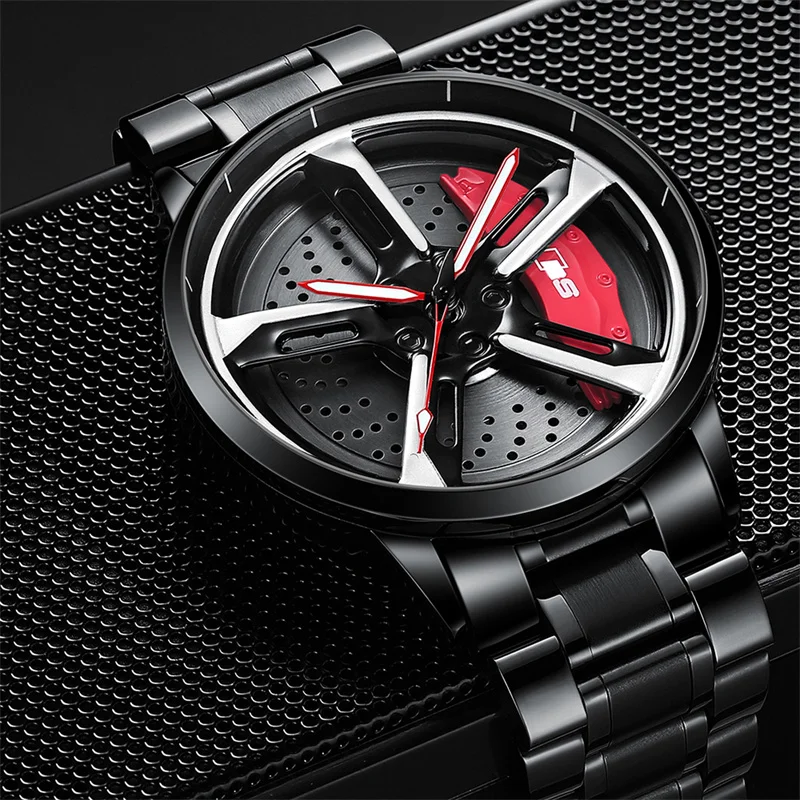 Speedster Chrono Quartz Spinning Wheel Men Watch - Image 3