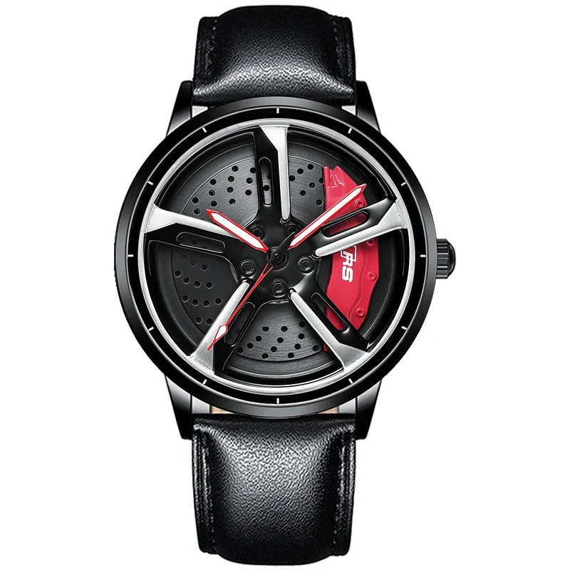 Speedster Chrono Quartz Spinning Wheel Men Watch - Image 9