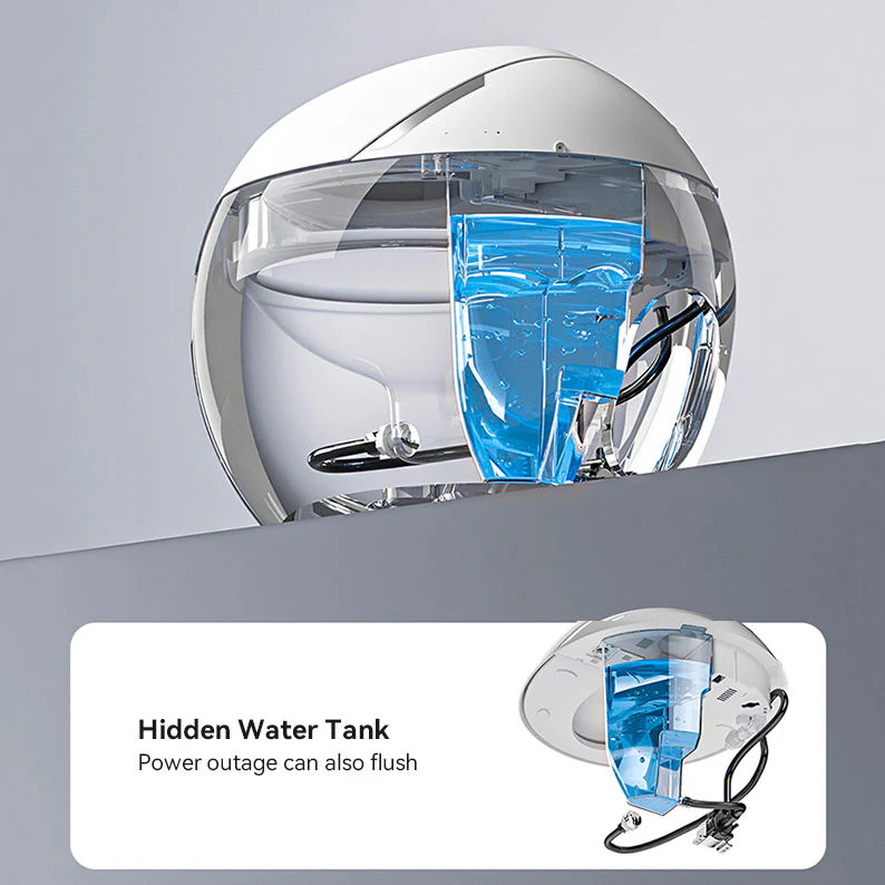 Sphere Auto Heat Integrated Water Tank Modern Toilet - Image 5