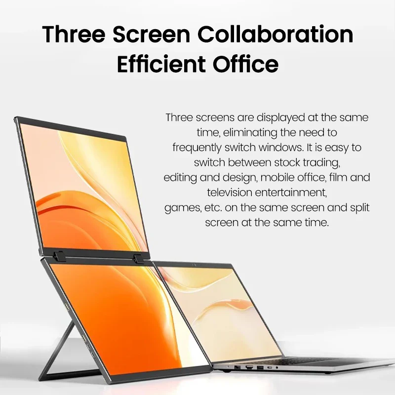Spin Display 360 Dual Screen Portable Monitor - Image 3