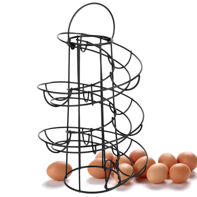 Spiral Rolling Egg Dispenser Rack - Image 3