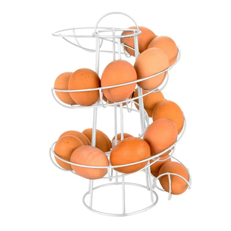 Spiral Rolling Egg Dispenser Rack - Image 5