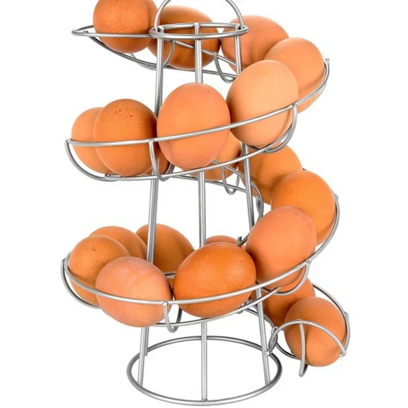 Spiral Rolling Egg Dispenser Rack - Image 8