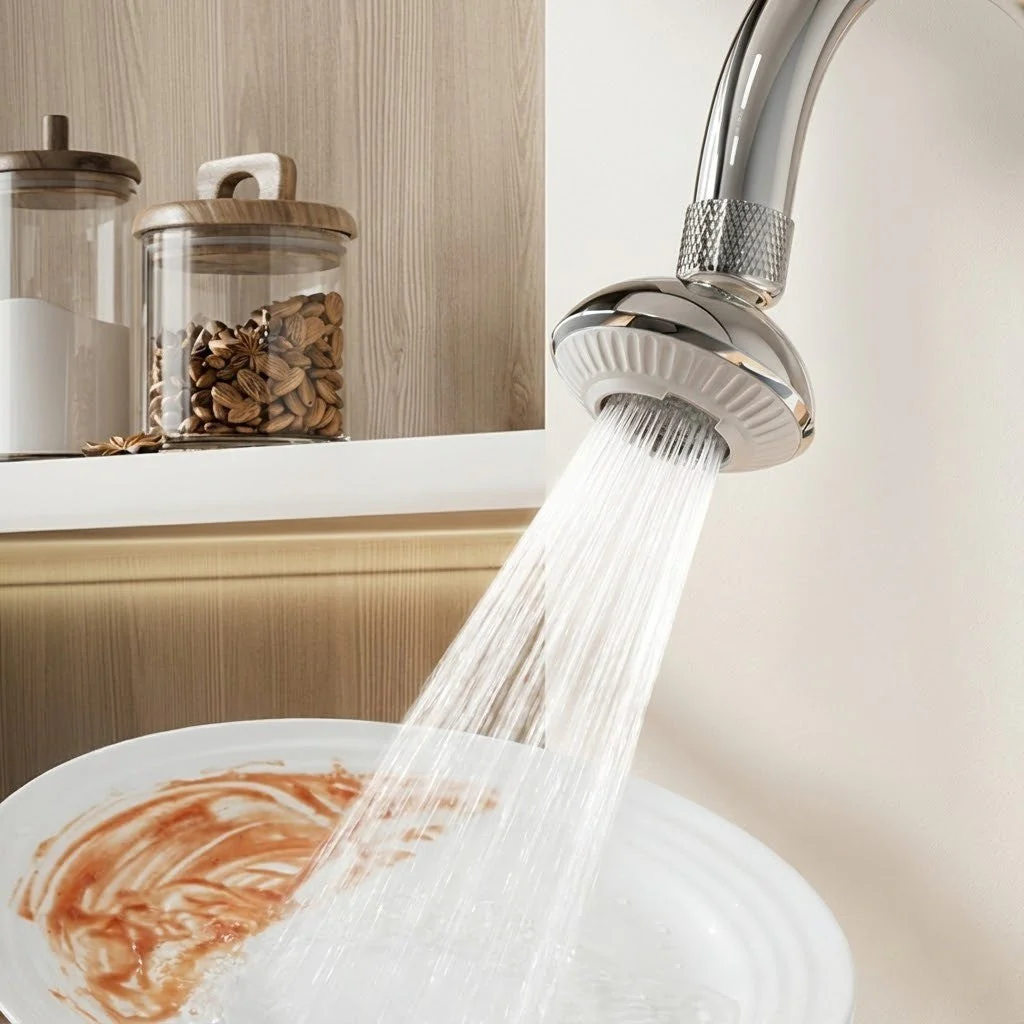 Splash-Free Water Saving Faucet Aerator Nozzle