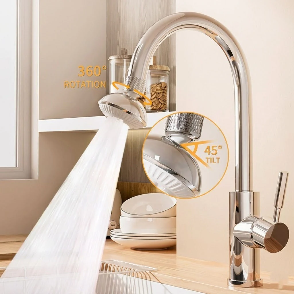 Splash-Free Water Saving Faucet Aerator Nozzle - Image 2