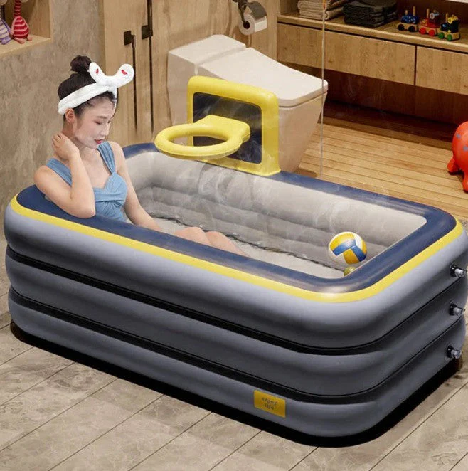Splash Fun Kids Mini Inflatable Pool - Image 2