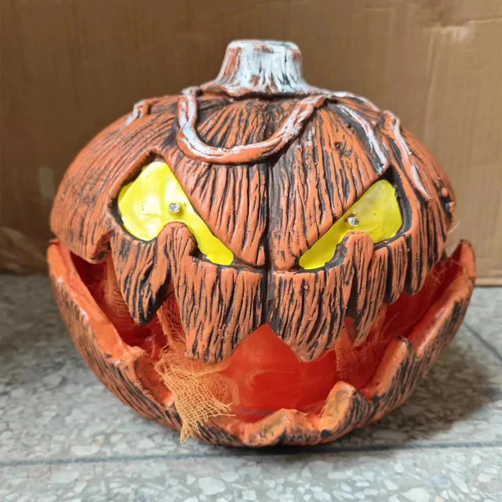 Spooky Pumpkin Voice Activated Halloween Decor - Image 3