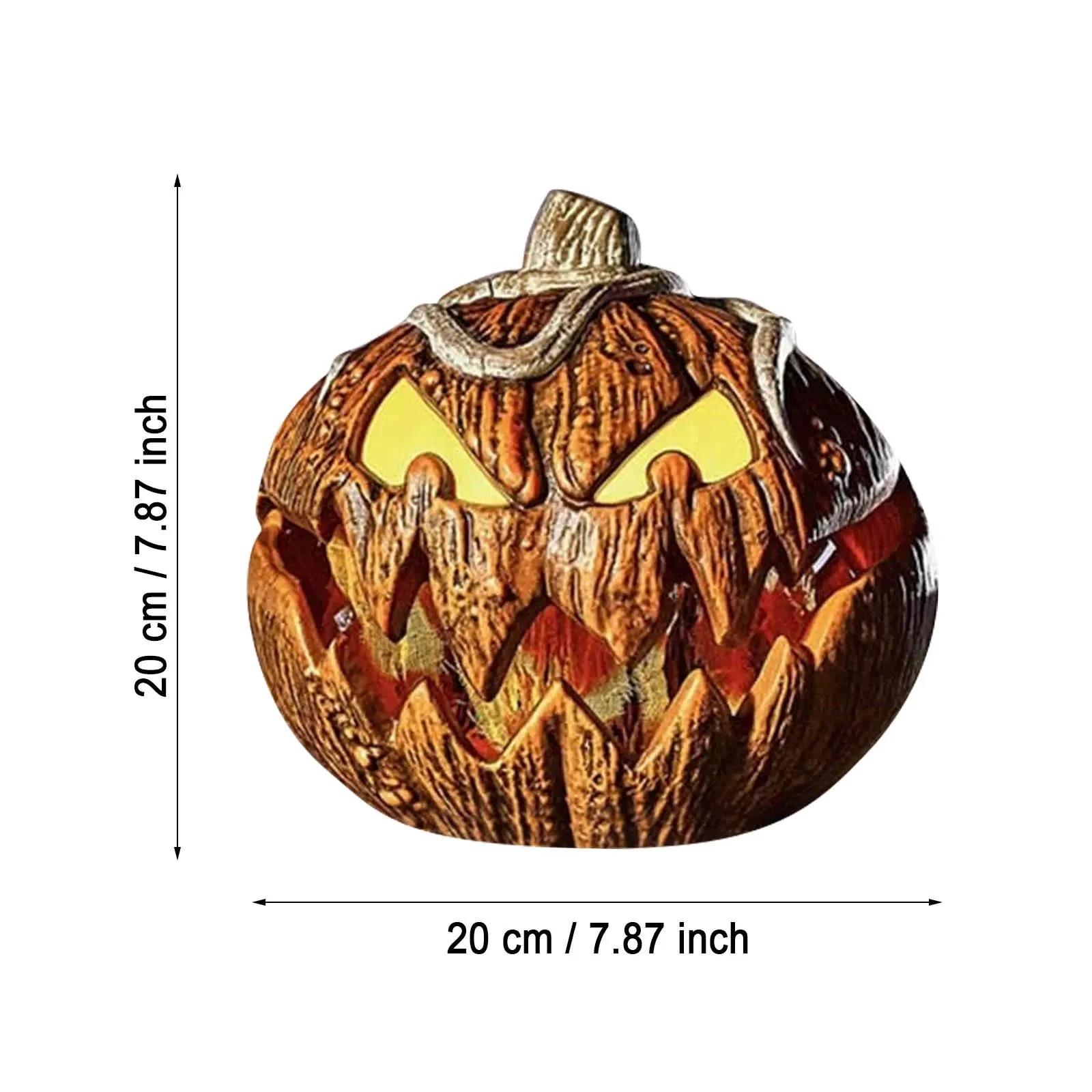 Spooky Pumpkin Voice Activated Halloween Decor - Image 6