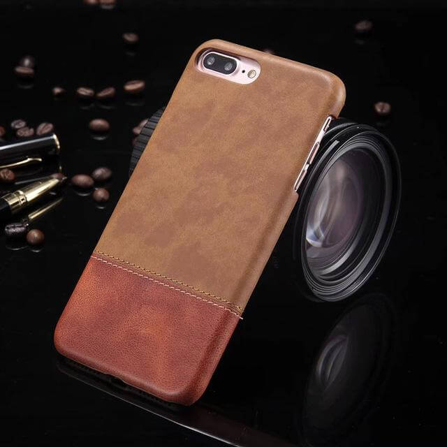 Sport Retro Leather Case Cover For iPhone X and other models - Image 3