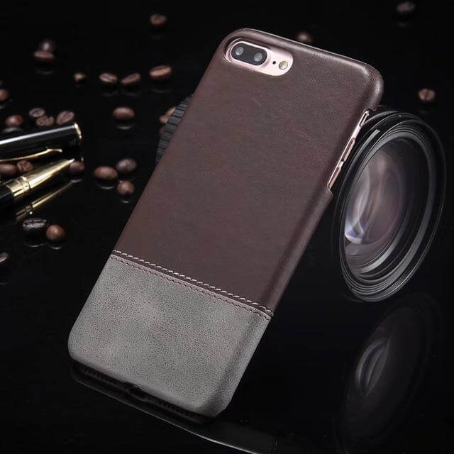 Sport Retro Leather Case Cover For iPhone X and other models - Image 6