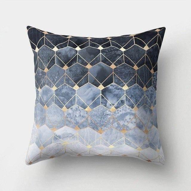 Square Decorative Geometric Striped Pillow Cases - Image 4