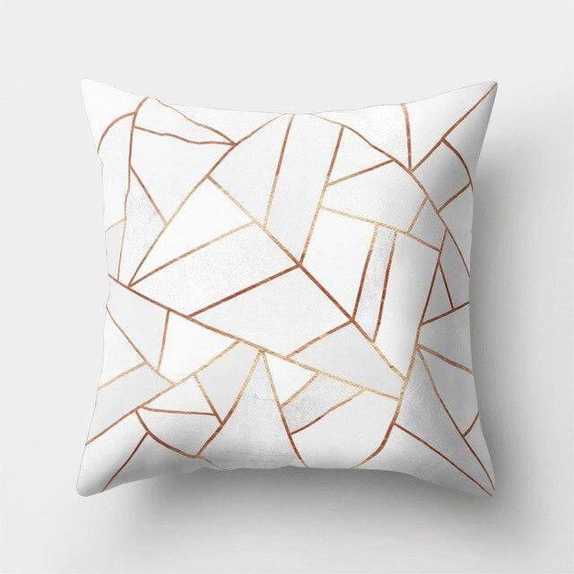 Square Decorative Geometric Striped Pillow Cases - Image 9