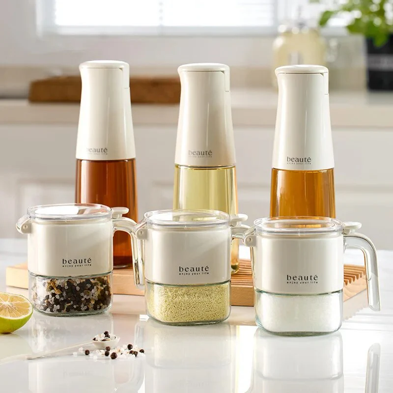 Square Glass Seasoning Dispenser Bottle - Image 4