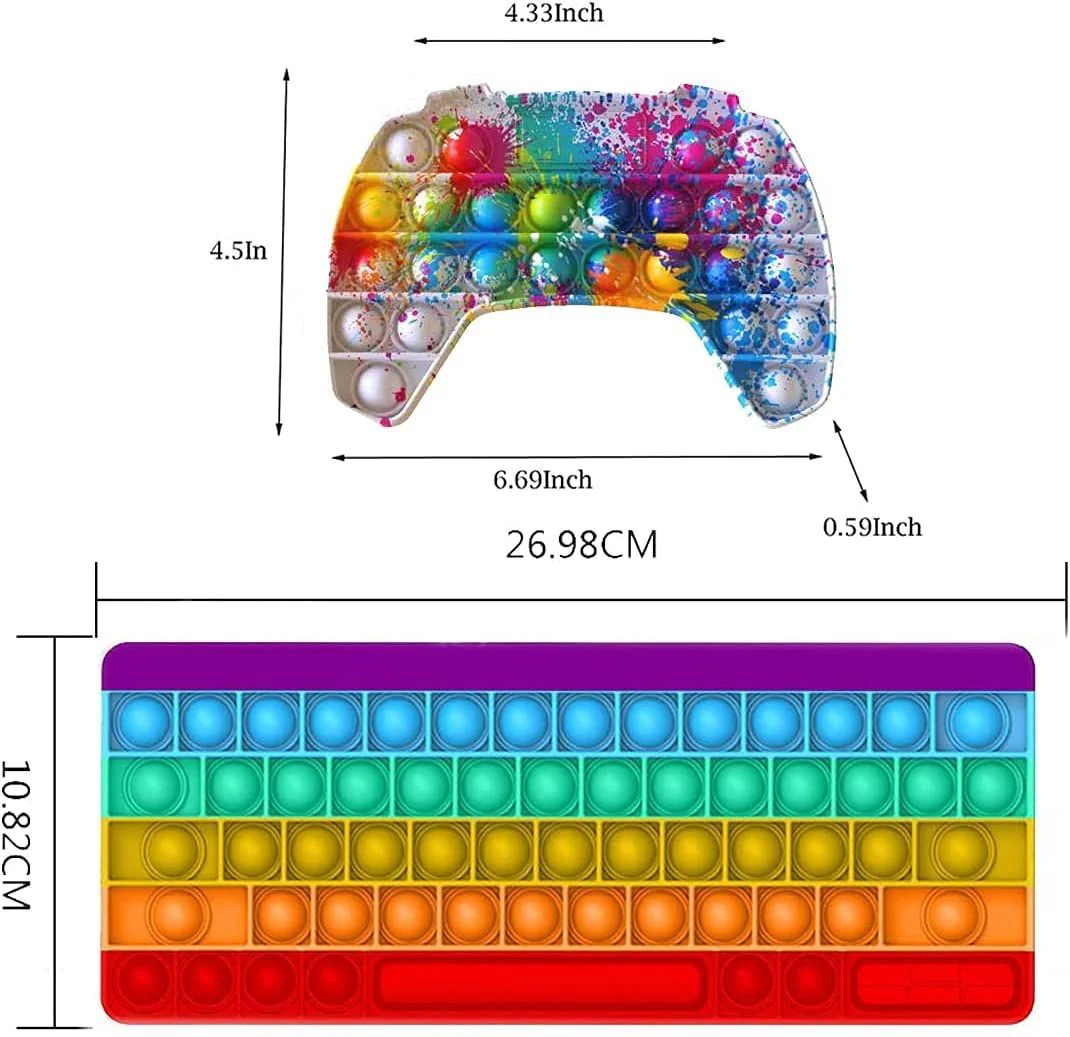 Squishy Bubble Stress Relief Toy Keyboard - Image 14