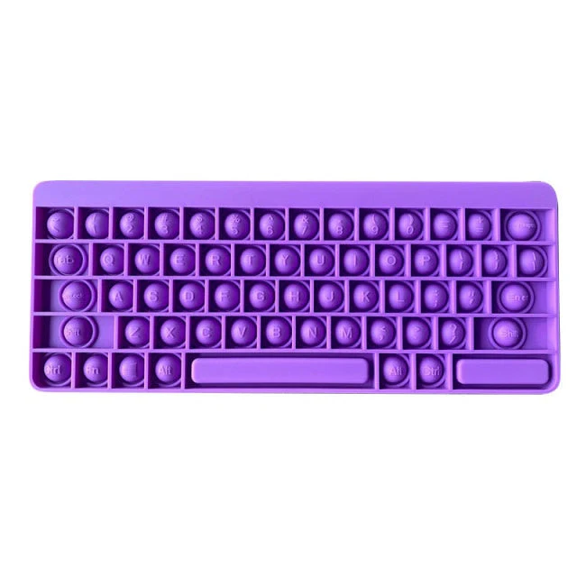 Squishy Bubble Stress Relief Toy Keyboard - Image 7