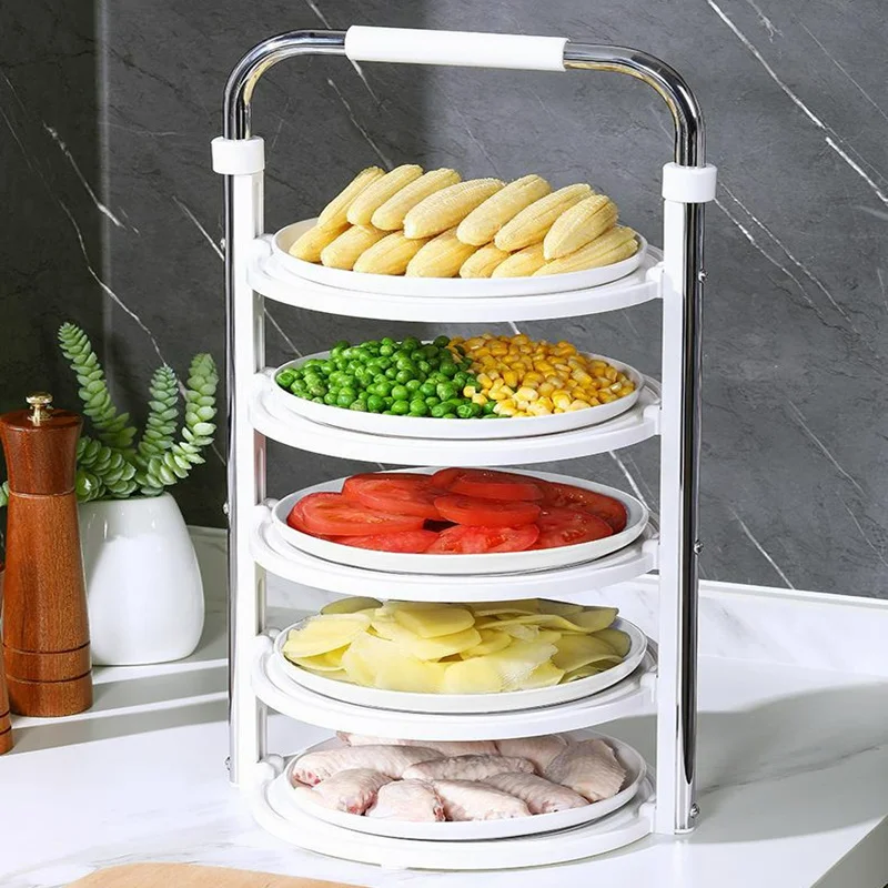 Stack Ease Compact Kitchen Organizer Rack - Image 2