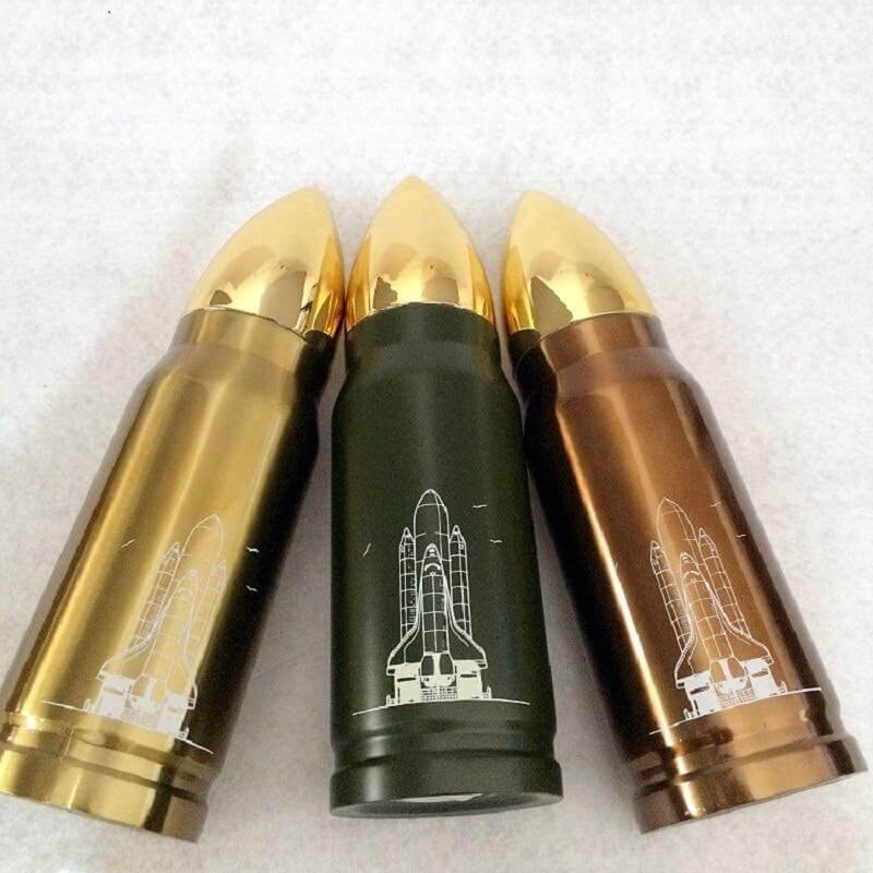 Stainless Bullet Shape Coffee Mug - Image 3