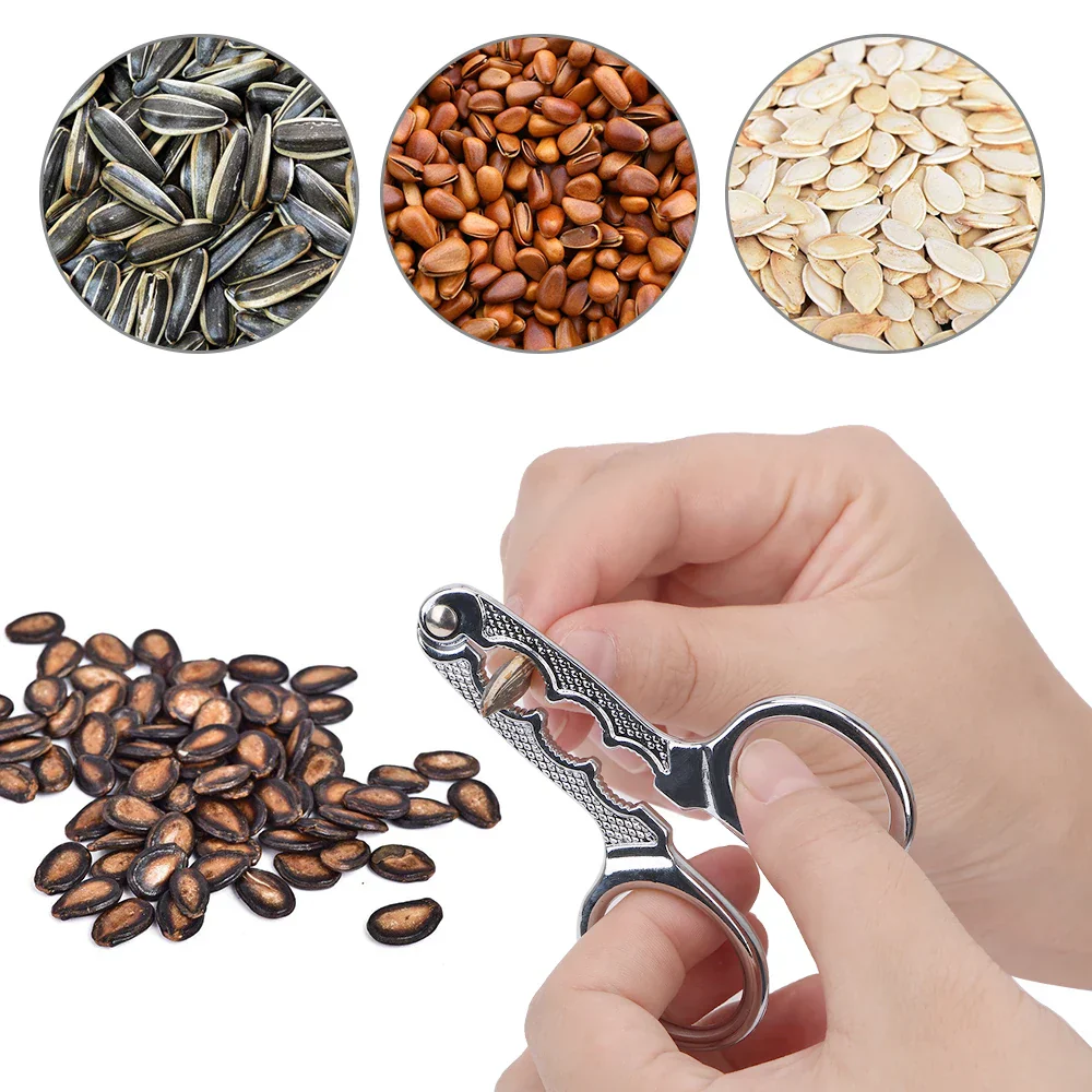 Stainless Nut Seed Cracker Scissors - Image 2