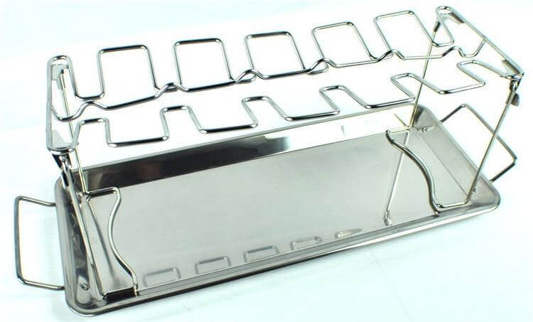 Stainless Steel Chicken Wing Rack - Image 6