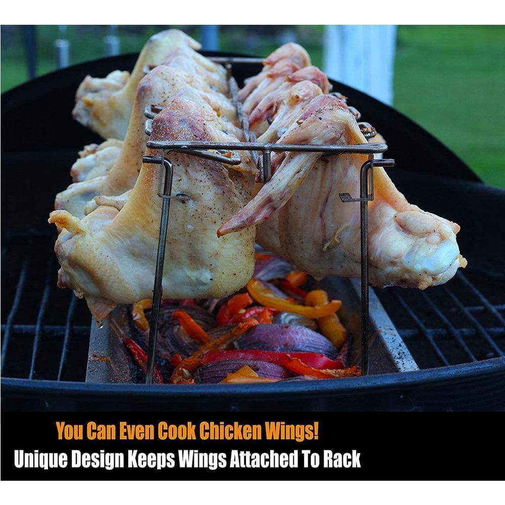 Stainless Steel Chicken Wing Rack - Image 9