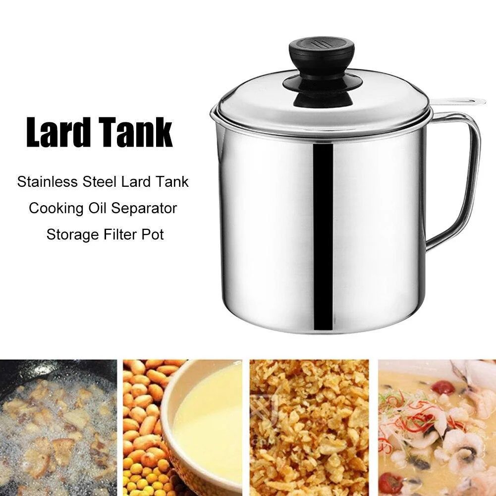 Stainless Steel Cooking Oil Bottle Separator - Image 11