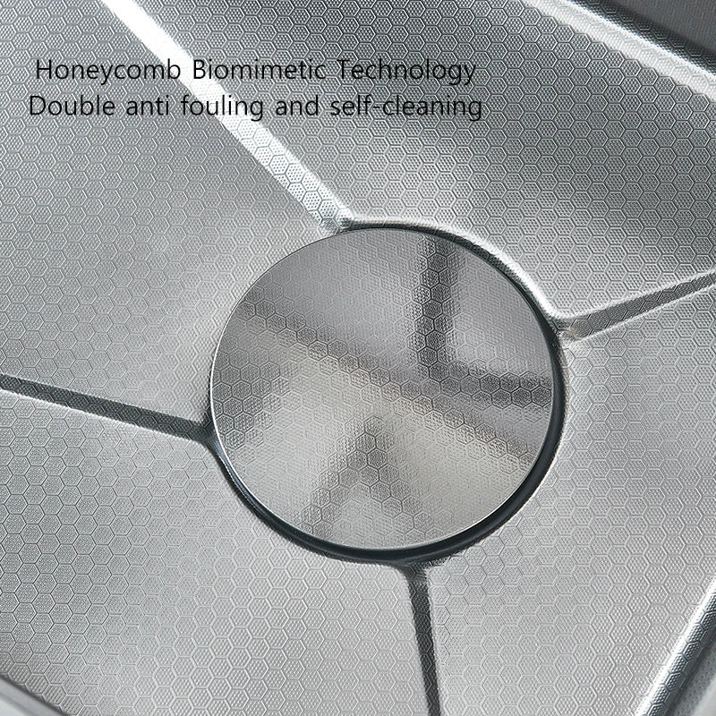 Stainless Steel Cup Washer Waterfall Kitchen Sink - Image 6