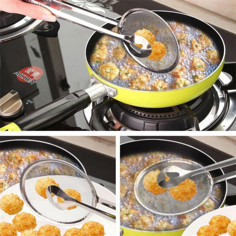 Stainless Steel Deep Fryer Scoop - Image 5