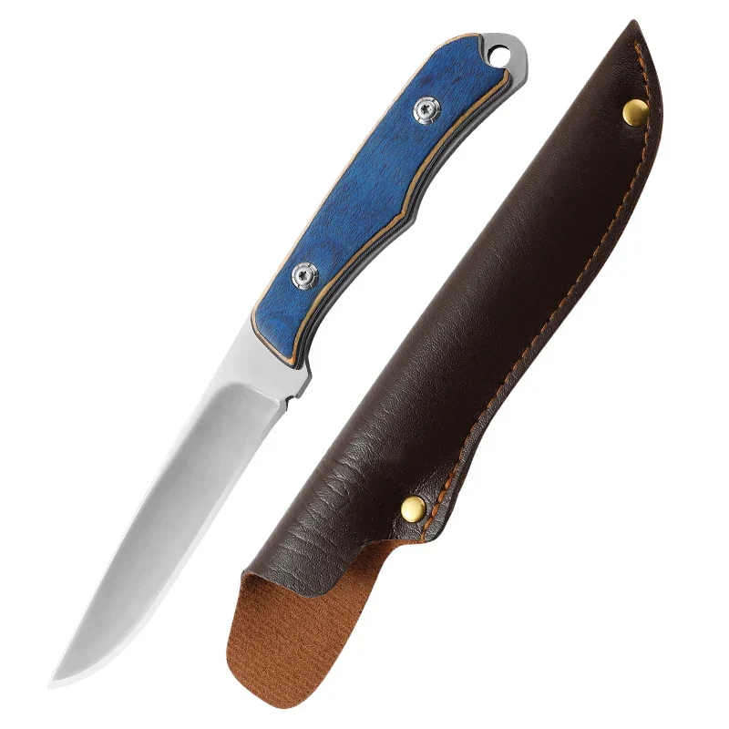 Stainless Steel Durable Wood Handle Knife - Image 7