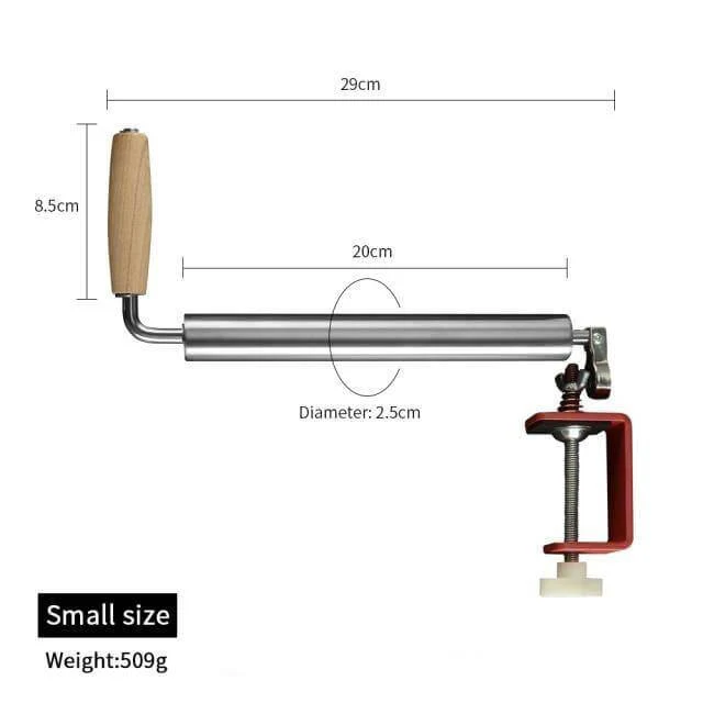 Stainless Steel Easy Dough Roller Pin - Image 13
