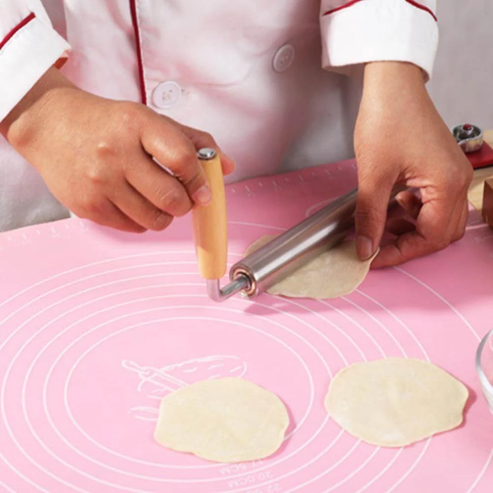 Stainless Steel Easy Dough Roller Pin - Image 7