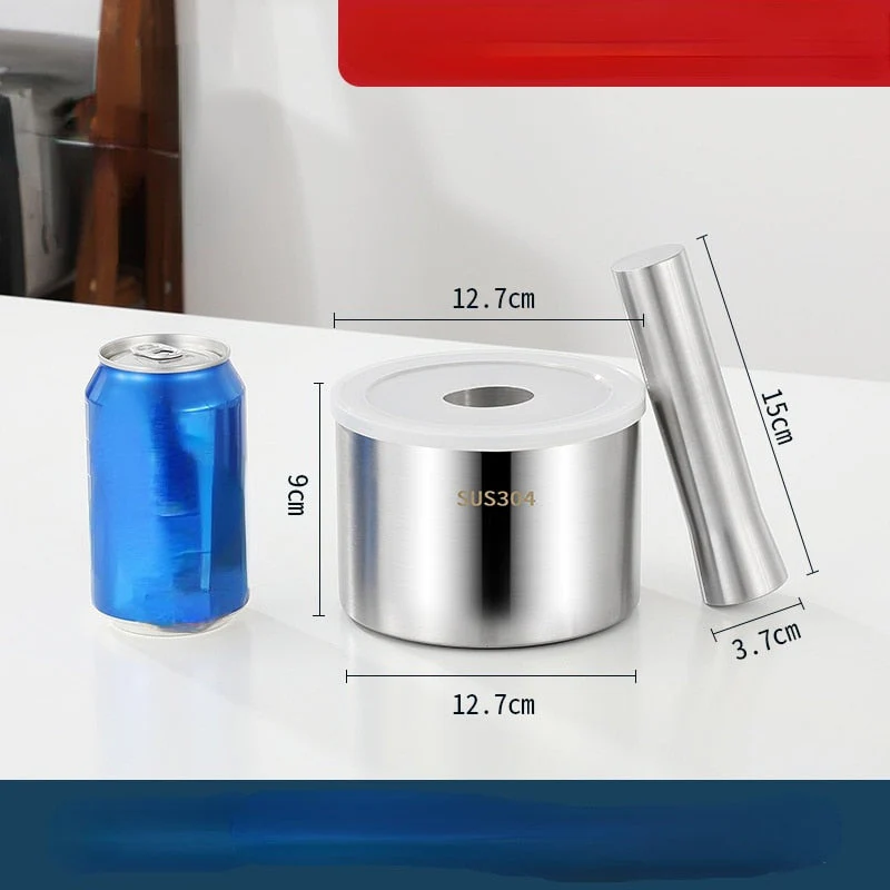 Stainless Steel Effortless Garlic Grinding Bowl - Image 4