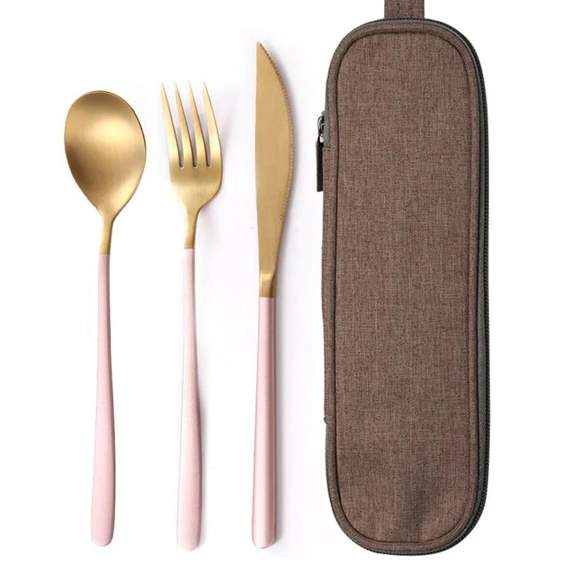 Stainless Steel Elegant Table Tableware - Image 8
