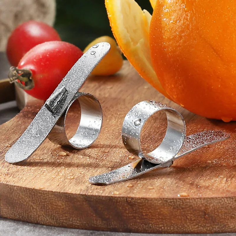 Stainless Steel Finger Easy Fruit Orange Peeler - Image 3