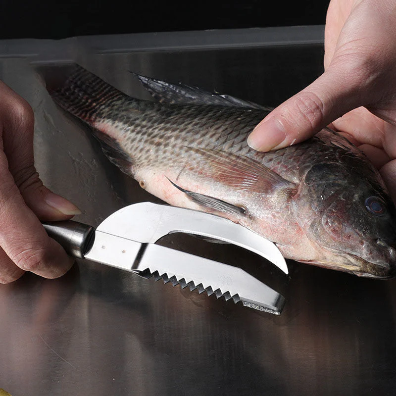 Stainless Steel Fish Cleaner Tool - Image 2