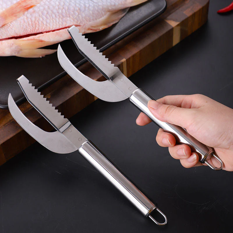 Stainless Steel Fish Cleaner Tool - Image 4
