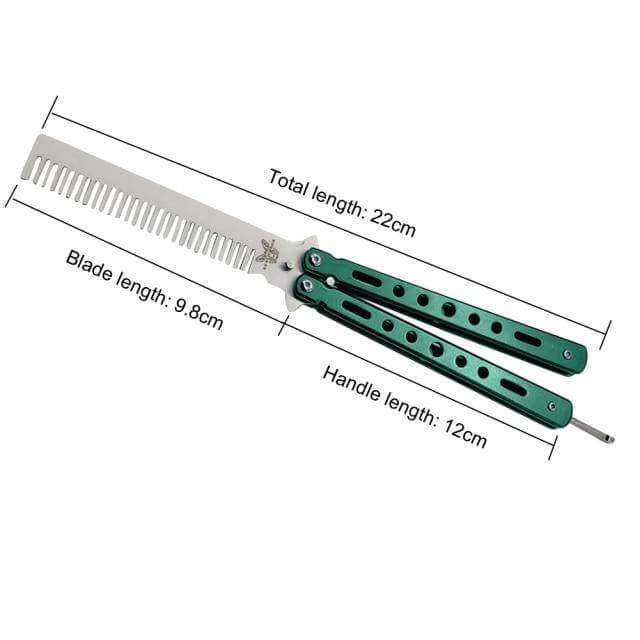 Stainless Steel Foldable Butterfly Brush - Image 11
