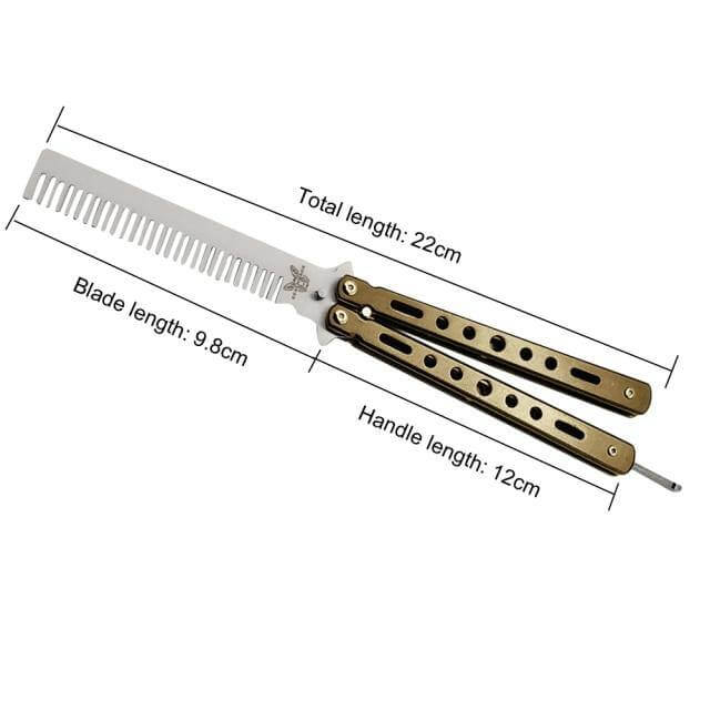 Stainless Steel Foldable Butterfly Brush - Image 13