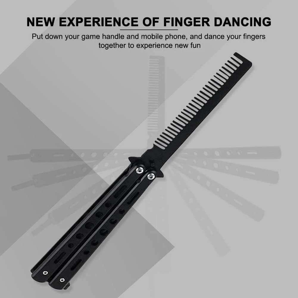 Stainless Steel Foldable Butterfly Brush - Image 2