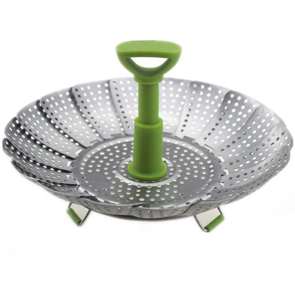 Stainless Steel Foldable Steamer Basket - Image 6