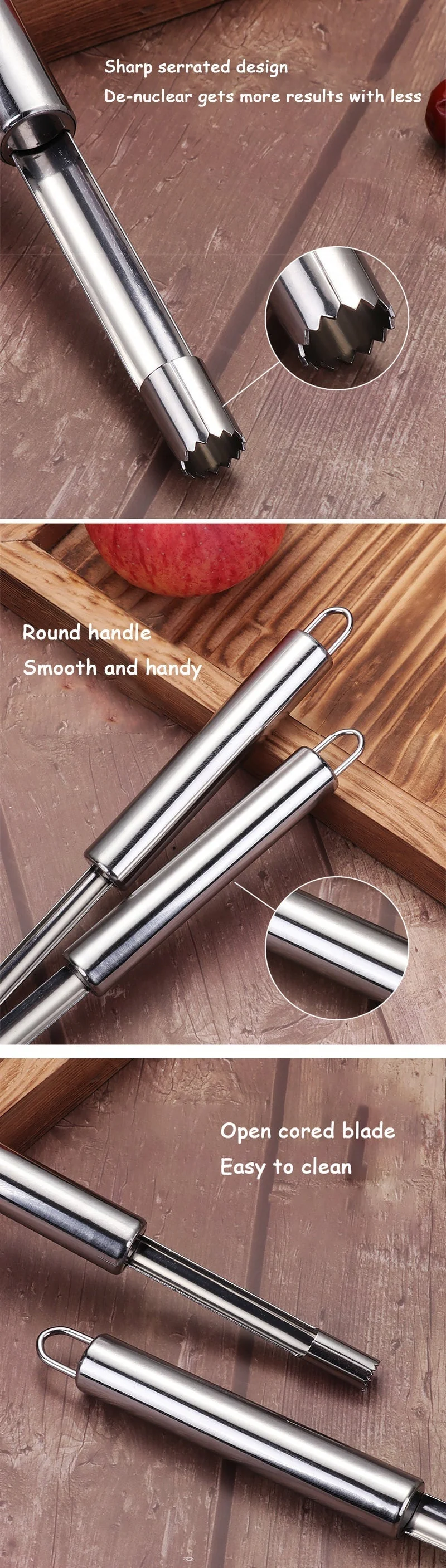 Stainless Steel Fruit Core Remover Tool - Image 12