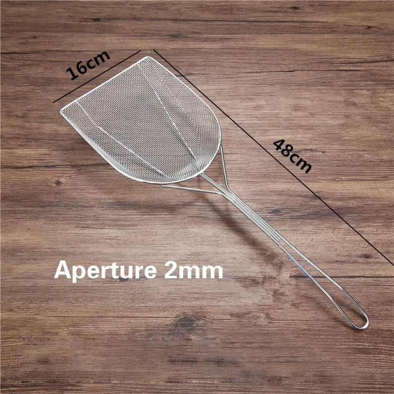 Stainless Steel Fryer Strainer Spatula - Image 13